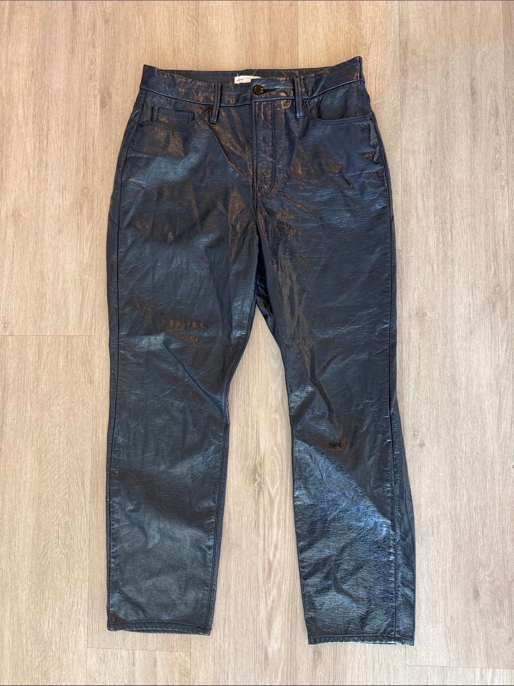 Good American Leather Pants Size 8